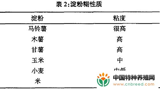 鳗鱼饲料专用淀粉的生产与应用研究(2)